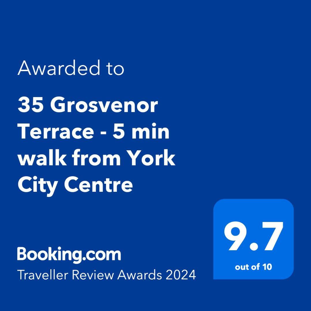 35 Grosvenor Terrace - 3 Bed Sleeps 6, 5 Min Walk From York City Centre Extérieur photo